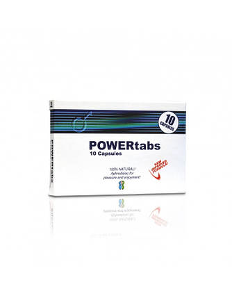 Nordmax Таблетки для чоловіків PowerTabs, 10 шт. , фото 1