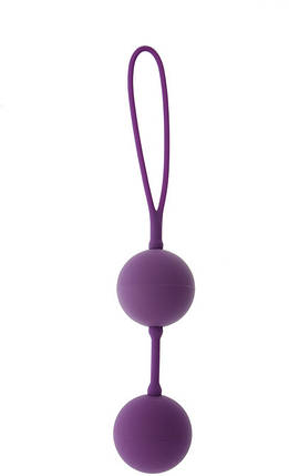 Вагінальні кульки Dream Toys Good Vibes The Perfect Balls Purple, 3,5 см , фото 2