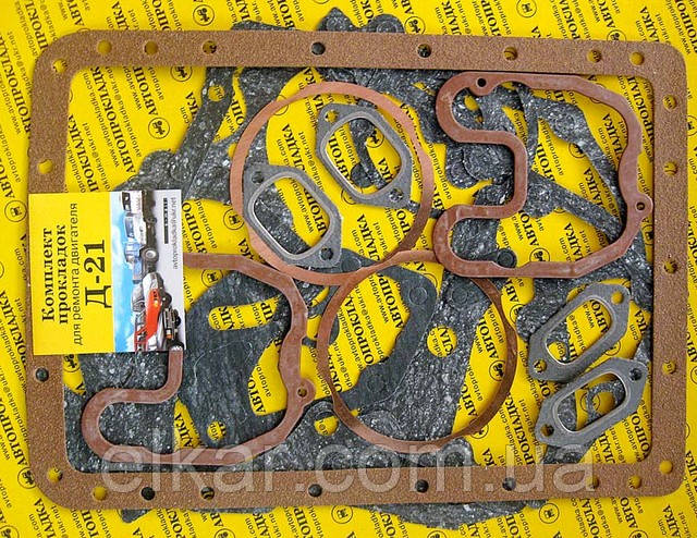 Комплект прокладок ДВЗ Д-21 12 поз. Т-25,Т-16 (Україна), фото 1