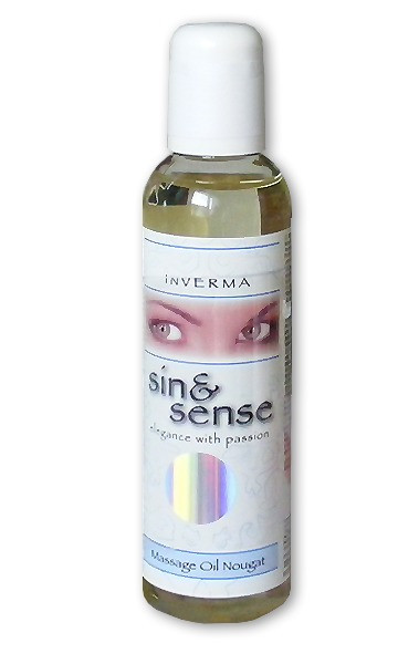 Масажна олія INVERMA Sin&Sense "Нуга", 150 мл 