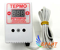 Терморегулятор цифровий ЦТР3-2Ч 15А (3,5 кВат) (від -40 до +125) двопороговий, дворежимний