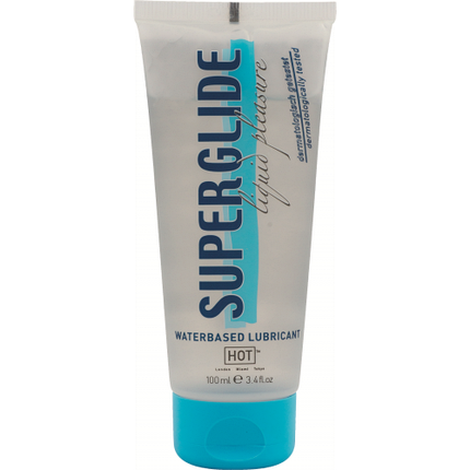 Вагінальне мастило на водній основі HOT Superglide, 100 мл , фото 1