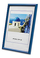 Рамка 35х35 см. з пластику - яскравий Синій - з склом або з склопластиком