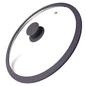 Кришка Fissman Arcades 20 см Темно-сіра (9917)