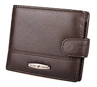 Чоловічий шкіряний гаманець TAILIAN T197 коричневий натуральна шкіра