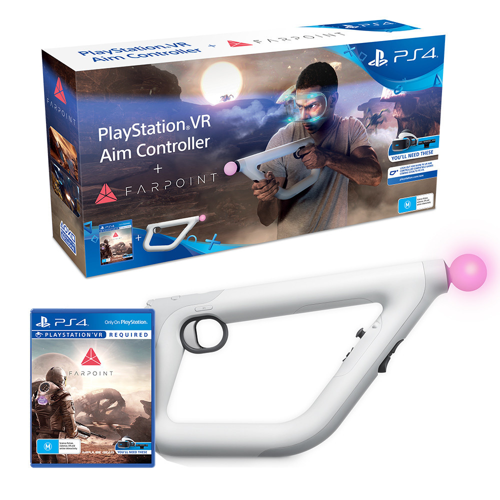Sony PlayStation VR Aim Controller + гра Farpoint VR