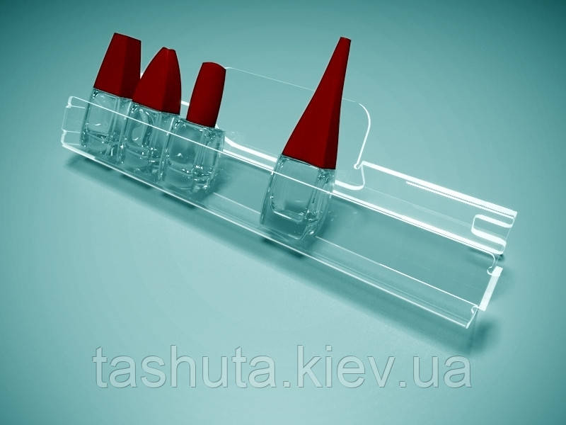 Підставка під лаки 270х80х100 мм (Товщина акрилу: 1,8 мм; )