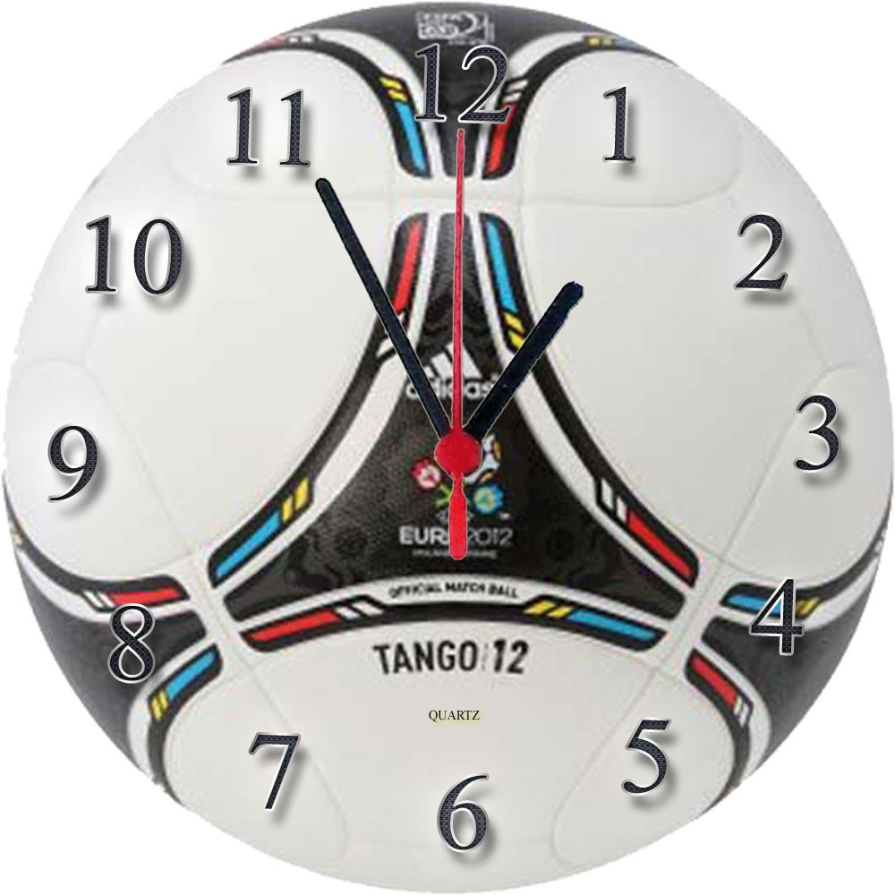 Настінні годинники "М'яч Adidas Tango" з кварцові скла