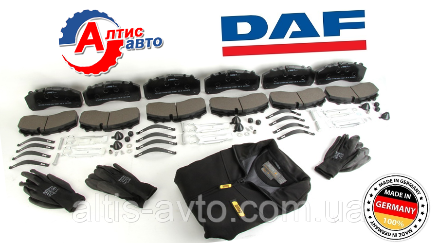 Гальмівні колодки DAF XF 95 105, LF 45 55 wva 29108