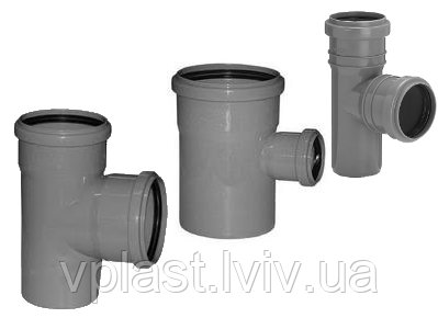 Wavin трійник 50/90°