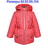 Демісезонні куртки і плащі дитячі для дівчаток р. 86-104, фото 3