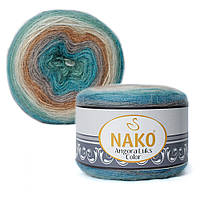 Пряжа Nako Angora Luks Color 81906 (Нако Ангора Люкс Колор)