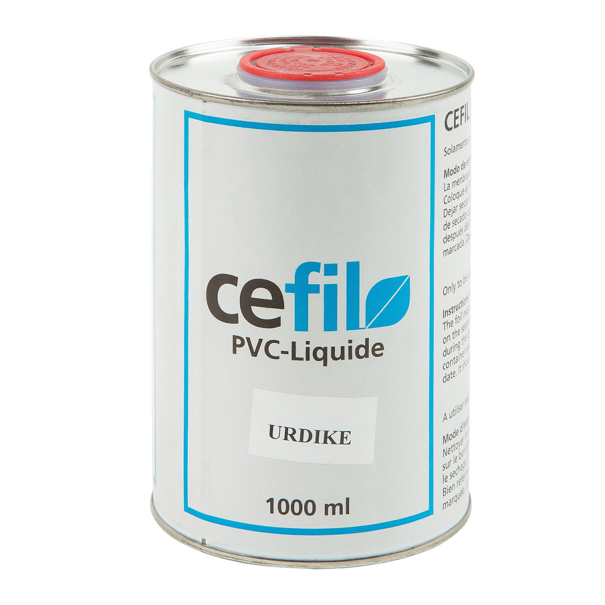 Рідкий герметик для ущільнення швів ПВХ Cefil PVC Liquide темно-блакитний 1л