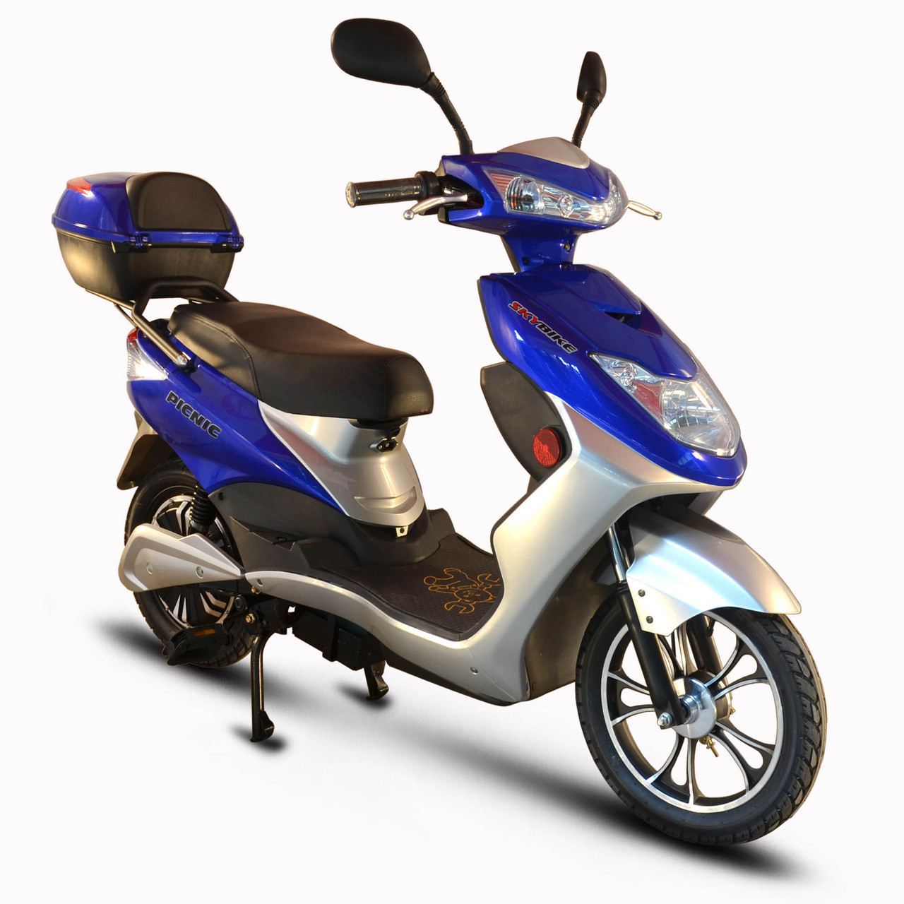 Електроскутер SkyBike PICNIC 500W Синій
