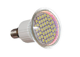 Світлодіодна лампа E14, R50, 220 V 48 pcs 3528 Біла тепла
