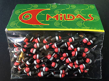 Поплавок зимовий Mildas #1 чорний (100шт)