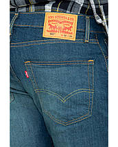 Чоловічі джинси Levi's 502 Taper Fit Stretch Rosefinch Темно сині (295070004), фото 3