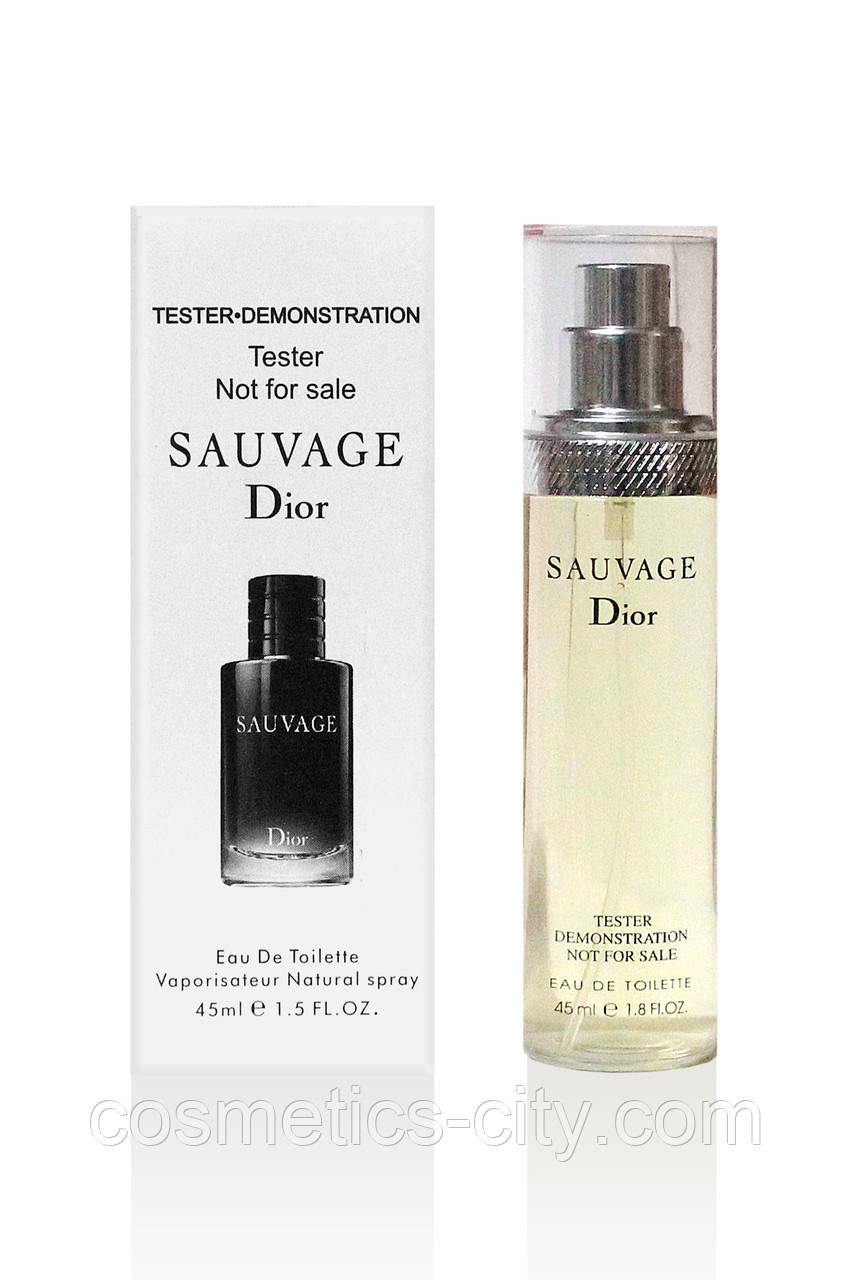 Sauvage dior tester 45 ml top