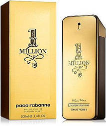 Paco Rabanne 1 million чоловіча туалетна вода 100 мл(пошкоджена упаковка)
