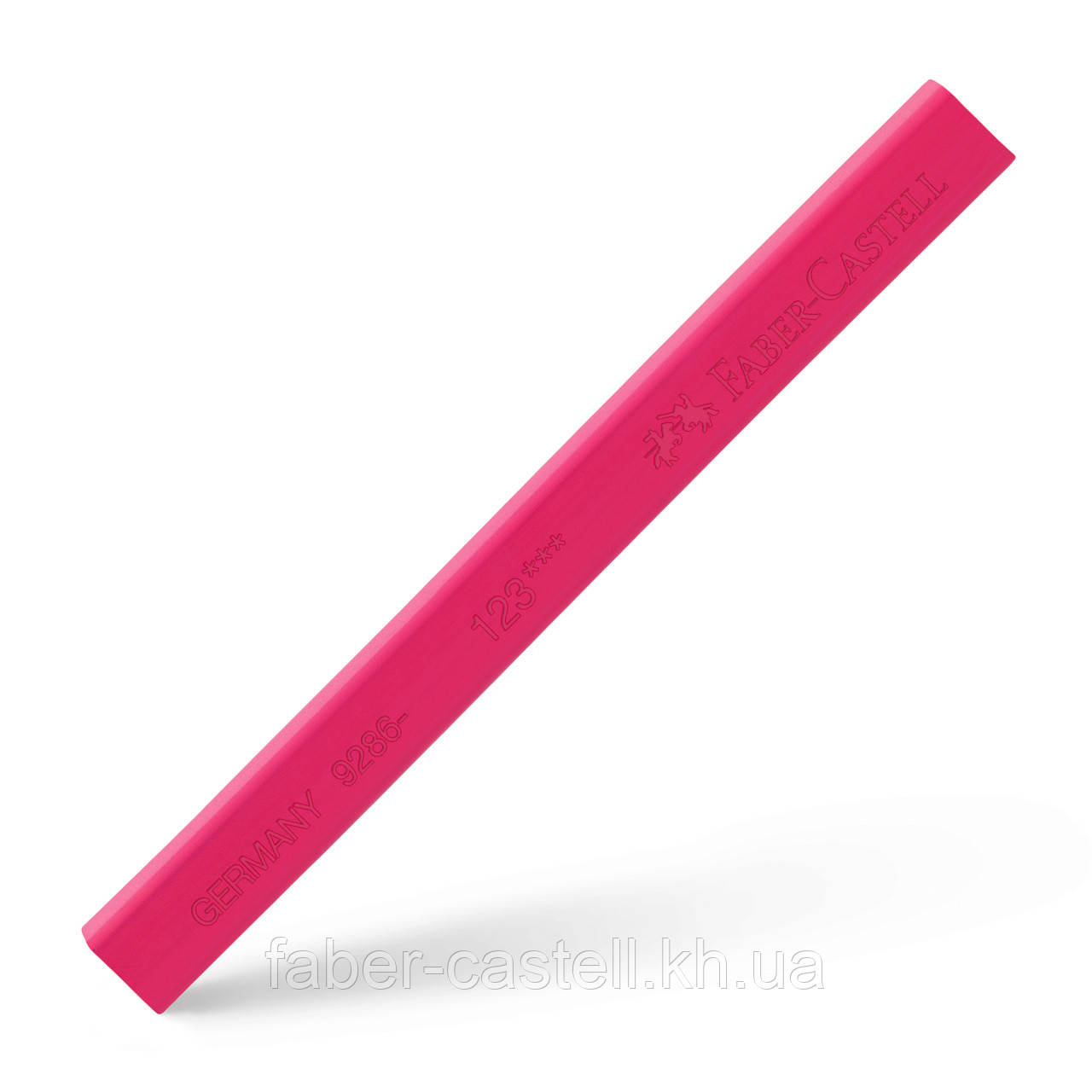 Пастель суха / крейда Faber-Castell POLYCHROMOS колір фуксія №123 (fuchsia), 128623