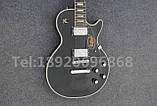 Електрогітара Gibson Les Paul Custom 1960 Black Chrome, фото 6