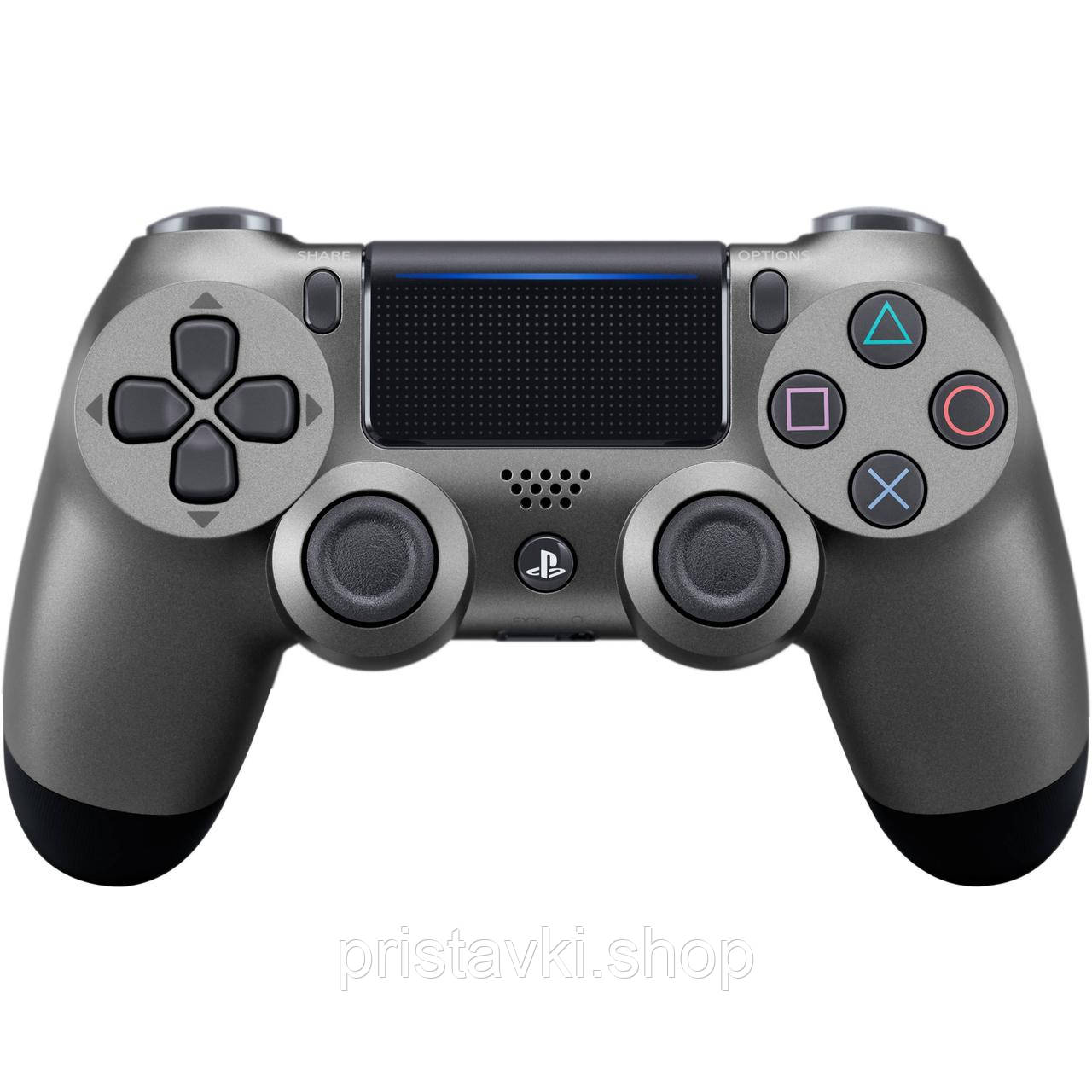 Контролер Playstation 4 Steel Black v2, фото 1