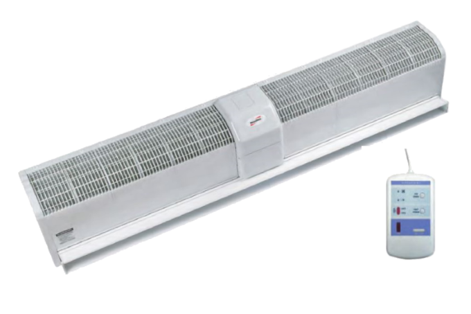 Повітряна завіса з нагріванням NeoClima Intellect E-16 (12 кВт, отвор 1,6 м, горизонт)