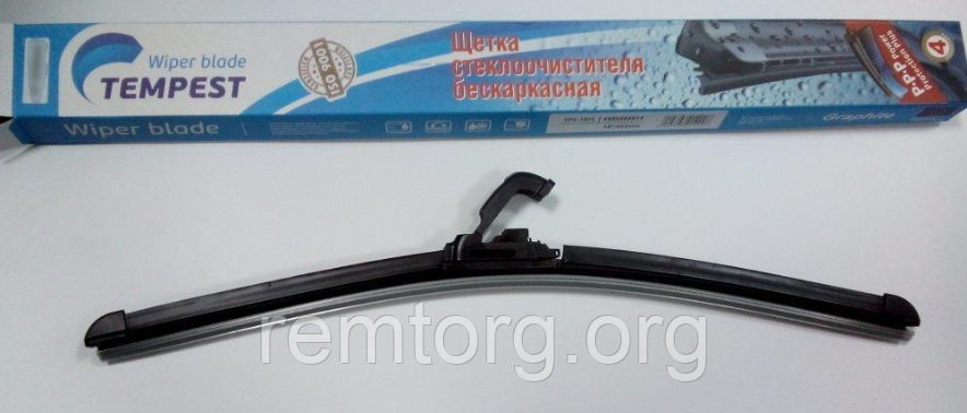 Щітка склоочисника безкаркасні Tempest 16/400 мм