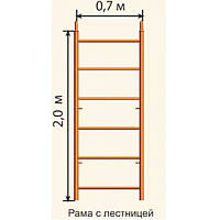 Рама з драбиною ЛСР20