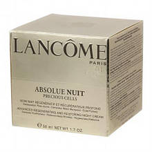 Нічний крем для обличчя Lancome Absolue Precious Night Cells (для інтенсивного відновлення шкіри) ( Копія)