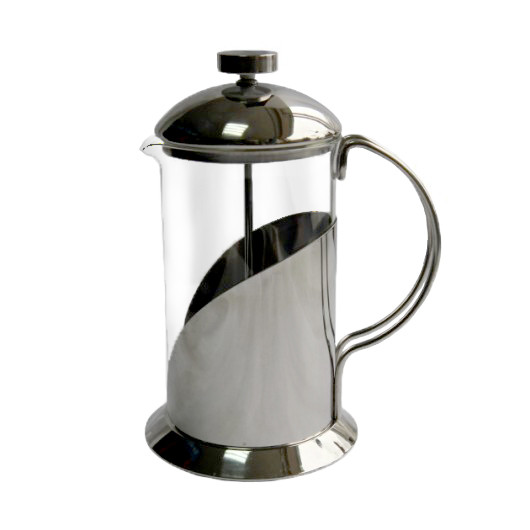 Френч-прес TURN, 800 мл, метал, скло, фото 1