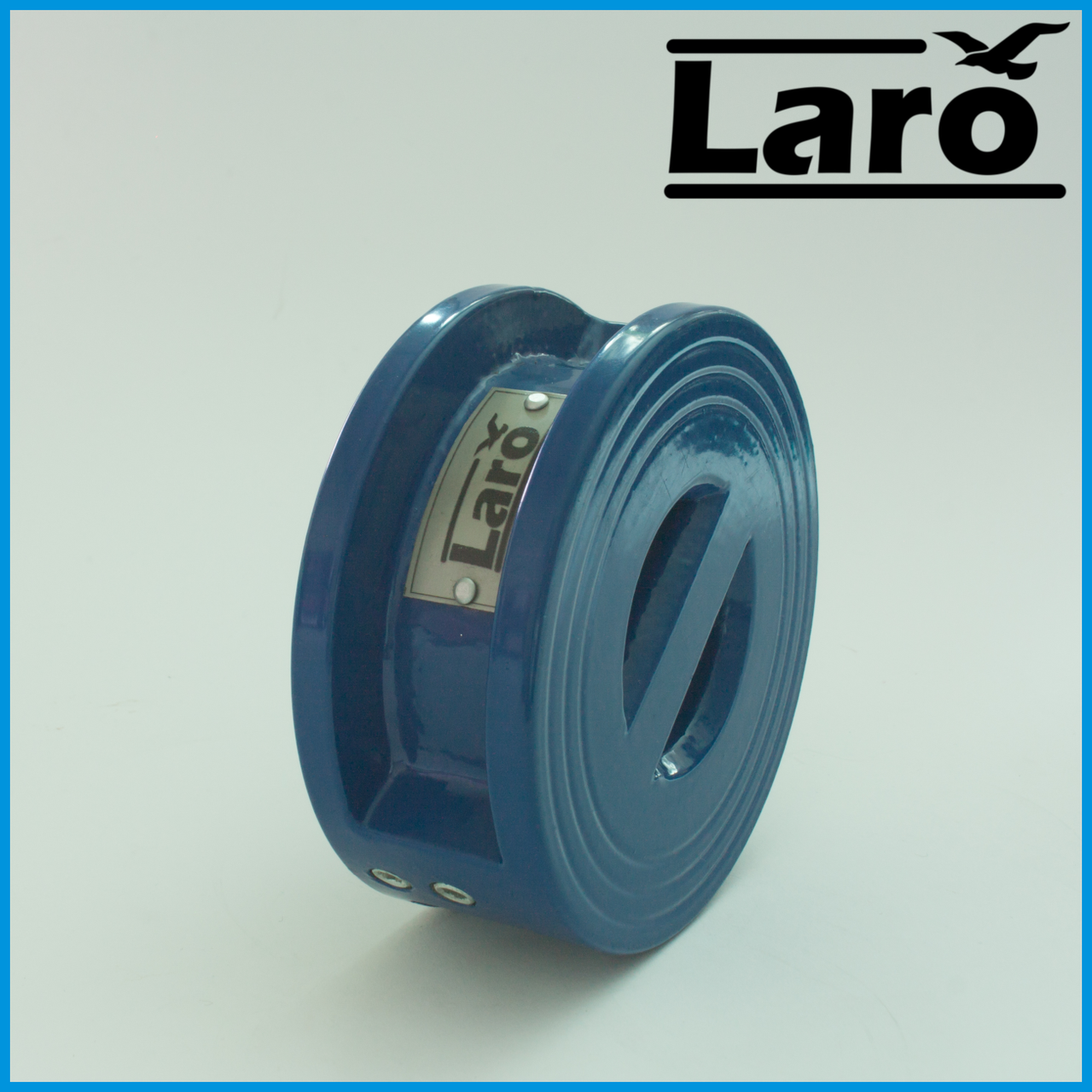 Клапан чавунний міжфланцевий Ду 125 двостулковий Laro Check (art 901)