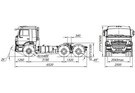 KAMAZ - 65116, фото 2