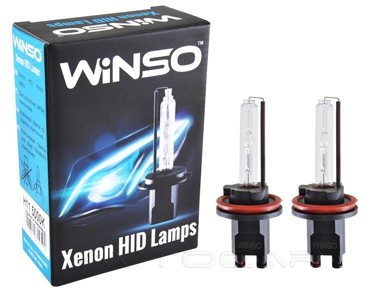 Лампы ксеноновые WINSO XENON H11 85V 35W PGJ19-2 KET (к-т 2шт.) - фото 2 - id-p866600033