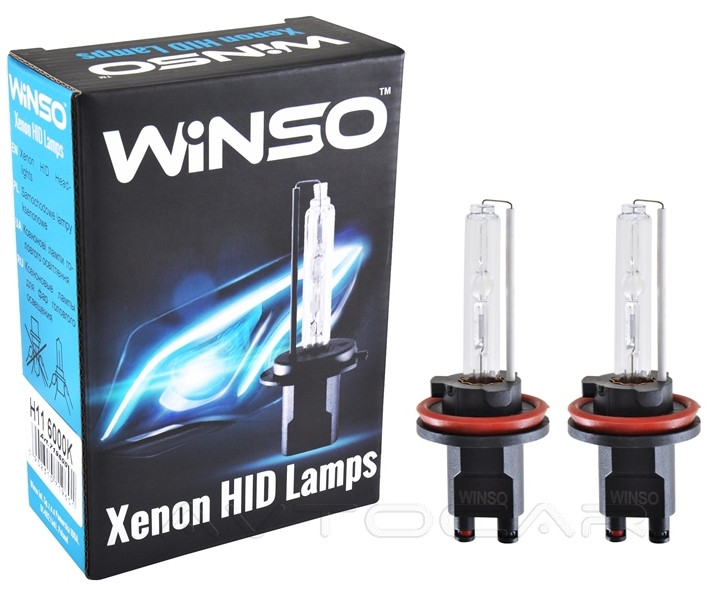 Лампы ксеноновые WINSO XENON H11 85V 35W PGJ19-2 KET (к-т 2шт.) - фото 3 - id-p866600033