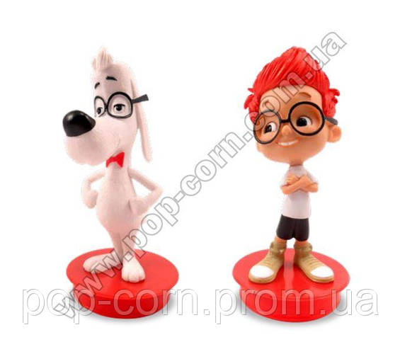 Игрушка-топпер и стакан к мультфильму "Приключения мистера Пибоди и ...