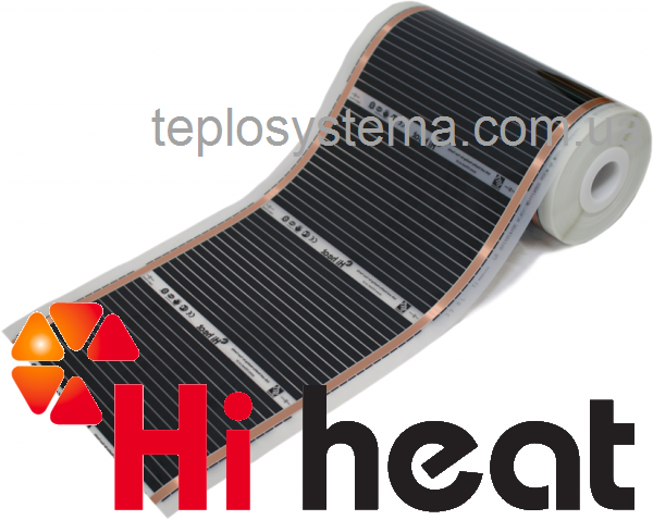 Інфрачервона нагрівальна плівка HI HEAT — МН 305 (матова 50 см) 400 Вт/м2 (Ю.Корея)