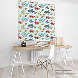 Римська штора з фотодруком Морські принти, фото 6