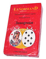 Ленорман карти пророчі мадемуазель Ленорман, Блакитна Сова (Lenormand), червоні (Україна)