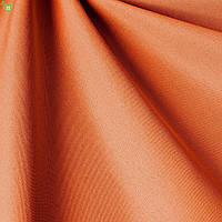 Однотонна вулична тканина оранжево-червоного кольору акрил для штор, подушок, в альтанку 83377v5