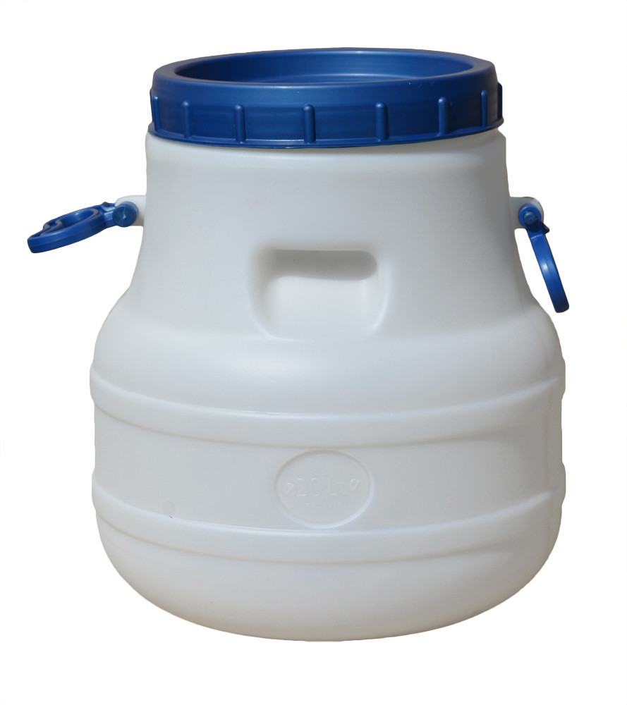 Бідон пластиковий 20 л харчовий, фото 1