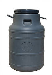 Бідон 100 л чорний нехарчовий