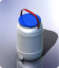 Бідон пластиковий 15 л харчовий