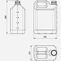 Каністра 5 л ПЕ прозора, фото 3