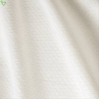 Однотонная скатертная ткань молочного цвета Италия 83110v2