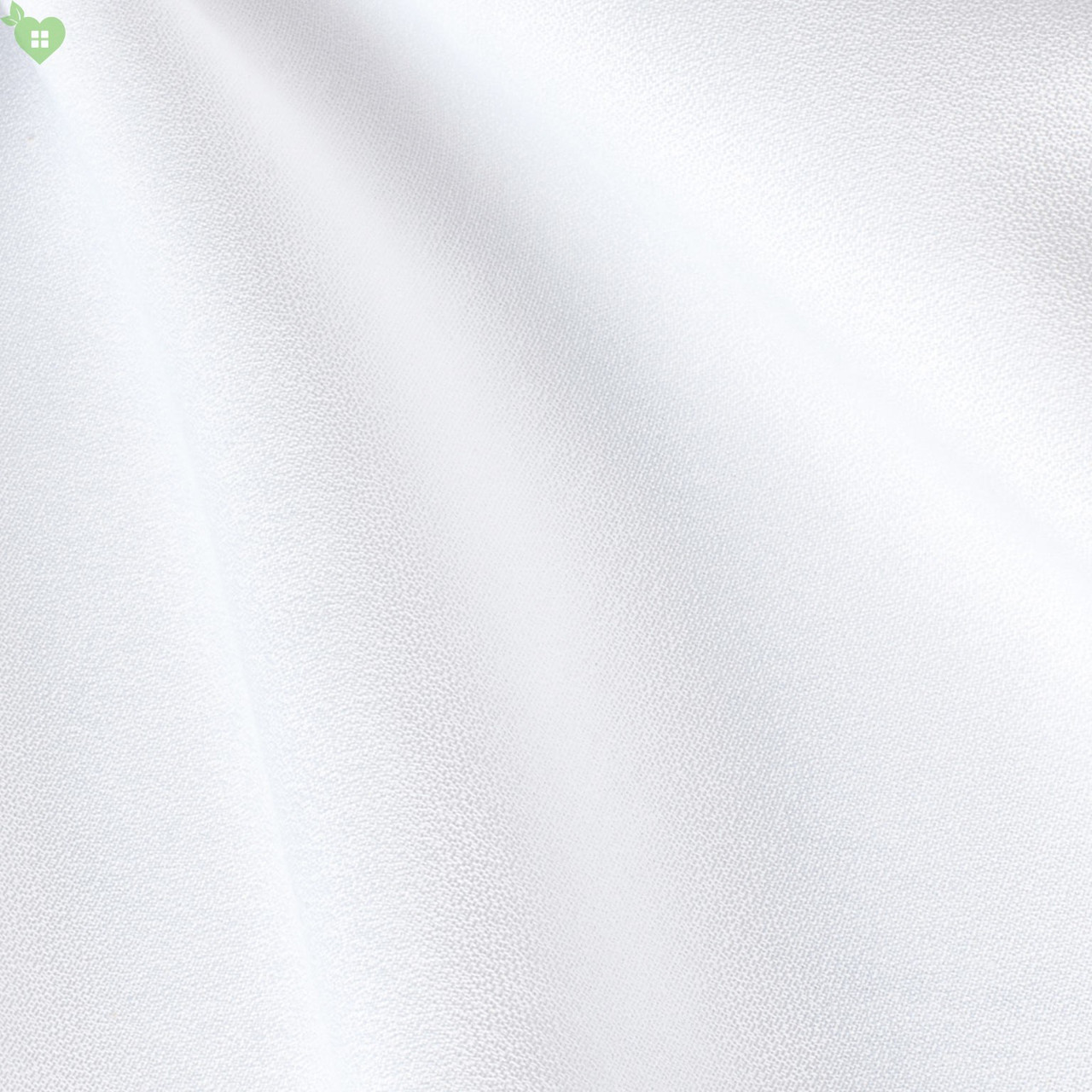 Однотонна скатертина тканина білого кольору Італія 83103v1