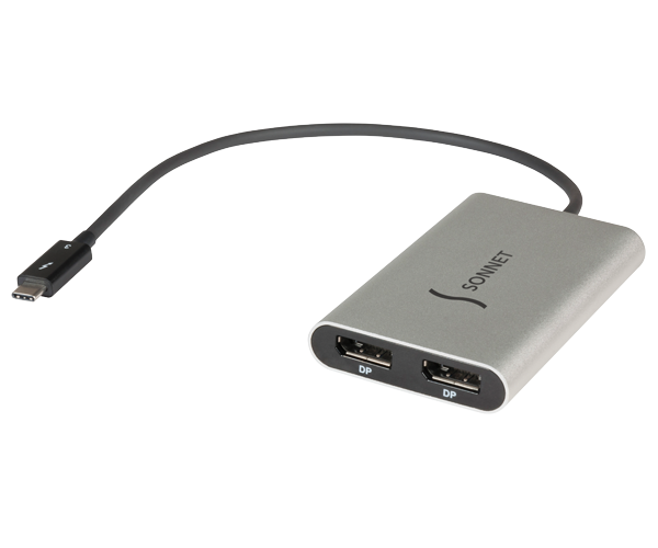 Перехідник Thunderbolt 3 — Dual DisplayPort два монітори з різною картинкою адаптер StarTech WAVLINK
