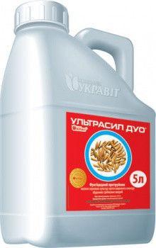 Протруйник Ультрасил Дуо Укравіт 5л, двохкомпонентний фунгіцидний протруйник для пшениці та ячменю