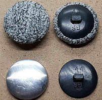 Ґудзик для обтягування тканиною 26 мм No 44 Чорний