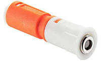 Магнитный держатель PUSH пластик оранжево бежевый 40 мм D10 мм